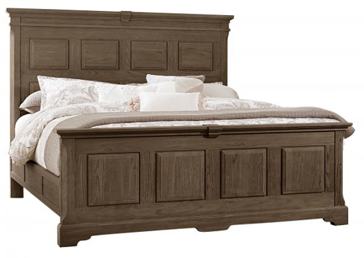 Show details for COBBLESTONE OAK QUEEN MANSION BED WITH DECORATIVE SIDE RAILS Picture of COBBLESTONE OAK QUEEN MANSION BED WITH DECORATIVE SIDE RAILS