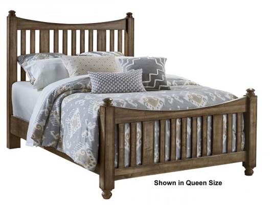 Show details for MAPLE SYRUP KING SLAT POSTER BED WITH SLAT POSTER FOOTBOARD Picture of MAPLE SYRUP KING SLAT POSTER BED WITH SLAT POSTER FOOTBOARD