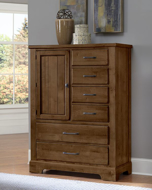 Picture of AMBER STANDING CHEST 6 DRAWERS WITH 1 DOOR