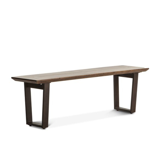 Show details for MOZAMBIQUE 56" BENCH IN WALNUT Picture of MOZAMBIQUE 56" BENCH IN WALNUT