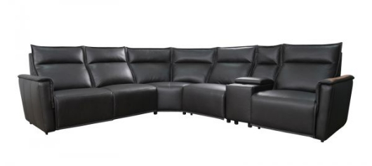 Show details for CHAUNCY LEATHER POWER RECINING SECTIONAL Picture of CHAUNCY LEATHER POWER RECINING SECTIONAL