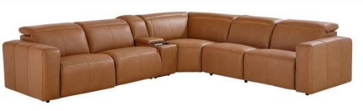 Show details for AIRY LEATHER POWER RECLINING SECTIONAL Picture of AIRY LEATHER POWER RECLINING SECTIONAL