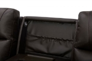 Picture of RANGER LEATHER POWER SOFA WITH CONSOLE, POWER HEADREST, LUMBAR, HEAT & MASSAGE